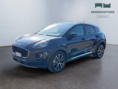 Usata Ford Puma Titanium 125 CV (91 kW) 2022 Blue blazer SUV