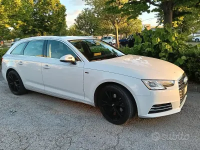 Begagnad Audi A4 Sport 150 HK (110 kW) 2017 Vit Kombi
