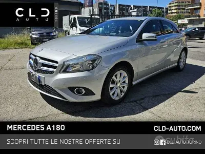 Usata Mercedes A180 Executive 109 CV (80 kW) 2015 Grigio Berlina