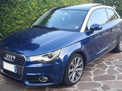 Usata Audi A1 Ambition 105 CV (77 kW) 2011 Blu/azzurro Utilitaria