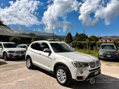 Usata BMW X3 xLine 190 CV (139 kW) 2014 Bianco perla SUV
