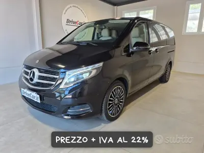 Usata Mercedes V220 Business 163 CV (119 kW) 2018 Nero Monovolume