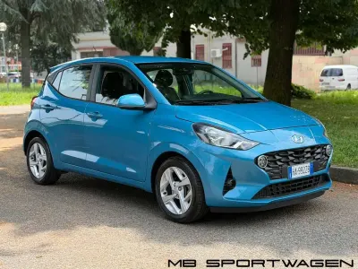 Usata Hyundai i10 67 CV (49 kW) 2022 Turchese Utilitaria