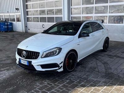 Usata Mercedes A45 AMG AMG 360 CV (264 kW) 2014 Calcit white Berlina