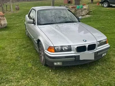 Usata BMW 320 Cabriolet 150 CV (110 kW) 1996 Grigio Cabrio