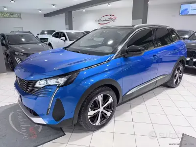 Usata Peugeot 3008 GT 131 CV (96 kW) 2021 Blu/azzurro SUV