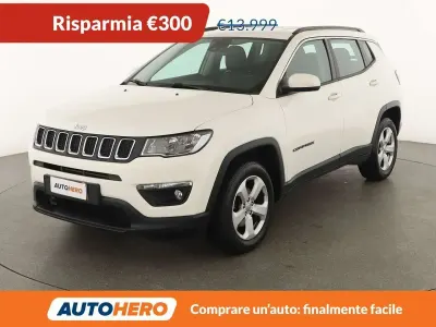 Usata Jeep Compass Longitude 140 CV (102 kW) 2018 Bianco SUV