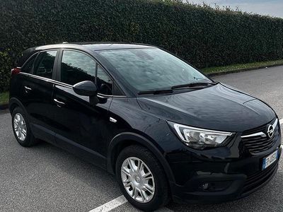 Usata Opel Crossland X 83 CV (61 kW) 2018 Nero SUV