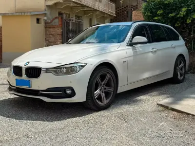 Usata BMW 318 Sport Line 150 CV (110 kW) 2018 Bianco Station wagon