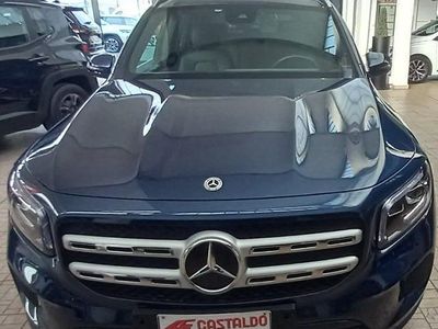 Usata Mercedes GLB200 Business 150 CV (110 kW) 2021 Blu SUV