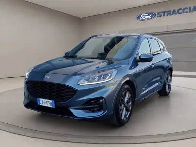 Usata Ford Kuga ST-Line 120 CV (88 kW) 2022 Blu metallizzato SUV