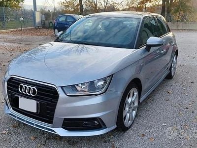 Usata Audi A1 S-Line 90 CV (66 kW) 2016 Grigio Utilitaria