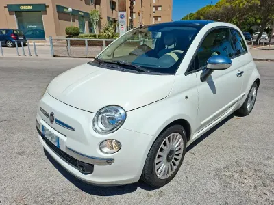 Usata Fiat 500 Lounge 69 CV (50 kW) 2011 Bianco