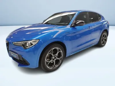 Usata Alfa Romeo Stelvio Veloce 210 CV (154 kW) 2021 Blu SUV