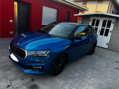 Usata Skoda Fabia Style 95 CV (69 kW) 2021 Bluazzurro Utilitaria