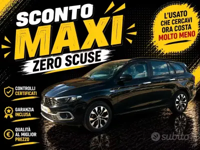 Usata Fiat Tipo City Life 131 CV (96 kW) 2022 Nero Station wagon