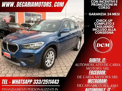 Usata BMW X1 Advantage 150 CV (110 kW) 2020 Blu SUV