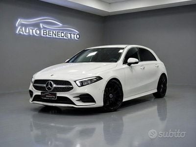 Usata Mercedes A180 Premium 116 CV (85 kW) 2019 Bianco Berlina