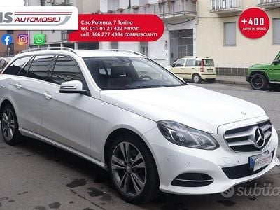 Usata Mercedes E250 204 CV (150 kW) 2015 Bianco Station wagon