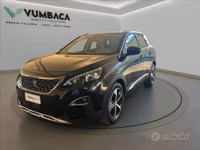 Usata Peugeot 3008 Allure 131 CV (96 kW) 2018 Nero SUV