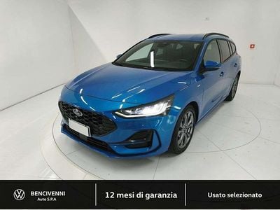 Usata Ford Focus ST-Line 125 CV (91 kW) 2023 Blu/azzurro Station wagon