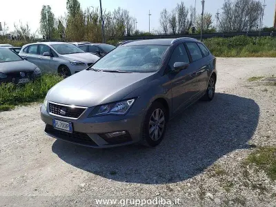 Usata Seat Leon ST Style 110 CV (80 kW) 2018 Grigio Station wagon