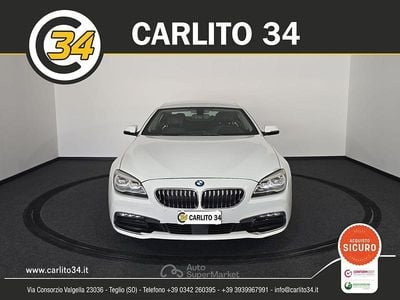 Usata BMW 640 Luxury Line 313 CV (230 kW) 2015 Bianco Coupé