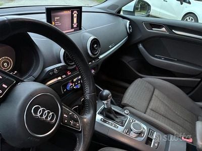 Usata Audi A3 Ambition 150 CV (110 kW) 2019 Bianco Berlina