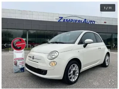 Usata Fiat 500 Sport 69 CV (50 kW) 2009 Argento Cabrio