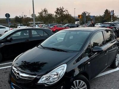 Usata Opel Corsa Eco 85 CV (62 kW) 2013 Nero Berlina