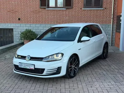 Brugt VW Golf VII GTD 184 HK (135 kW) 2015 Hvid Sedan