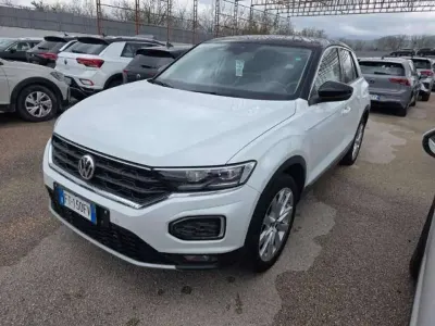 Usata VW T-Roc Advance 116 CV (85 kW) 2018 Bianco SUV