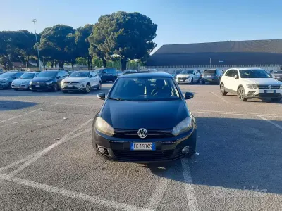 Usata VW Golf VI 122 CV (89 kW) 2010 Nero Utilitaria