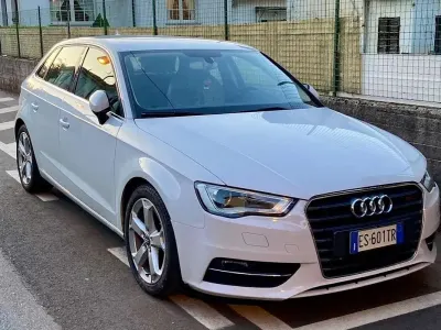 Usata Audi A3 Ambition 150 CV (110 kW) 2013 Bianco Berlina