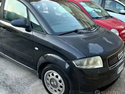 Usata Audi A2 75 CV (55 kW) 2001 Nero Utilitaria