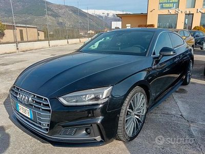 Usata Audi A5 S-Line 190 CV (139 kW) 2018 Nero Berlina