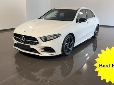 Usata Mercedes A180 AMG line 136 CV (100 kW) 2022 Bianco pastello Utilitaria