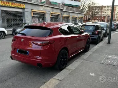 Usata Alfa Romeo Stelvio 280 CV (205 kW) 2018 Rosso SUV