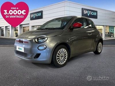 Usata Fiat 500e Red 69 kW (95 CV) 2022 Grigio Utilitaria