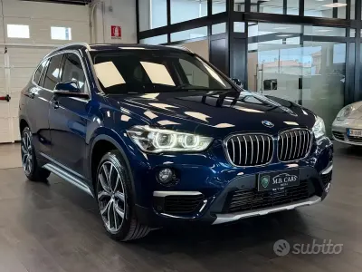 Usata BMW X1 Sport Line 150 CV (110 kW) 2019 Blu/azzurro SUV