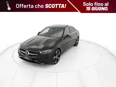 Usata Mercedes C220 Advanced 197 CV (144 kW) 2024 Nero Berlina