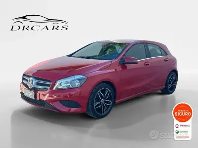 Usata Mercedes A160 90 CV (66 kW) 2014 Rosso Berlina