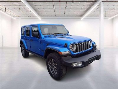 Nuova Jeep Wrangler Unlimited Sahara 272 CV (200 kW) 2026 Blu metallizzato SUV