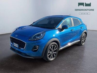 Usata Ford Puma Titanium S 125 CV (91 kW) 2023 Desert island blue SUV