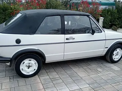 Usata VW Golf Cabriolet 50 CV (36 kW) 1985 Bianco Cabrio