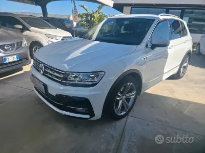 Usata VW Tiguan Business 150 CV (110 kW) 2019 Bianco SUV