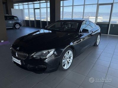 Usata BMW 640 Luxury Line 313 CV (230 kW) 2013 Blu Coupé