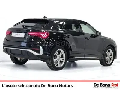 Usata Audi Q3 Sportback S-Line 150 CV (110 kW) 2020 Nero SUV
