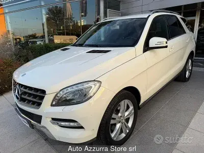 Usata Mercedes ML250 204 CV (150 kW) 2013 Bianco SUV