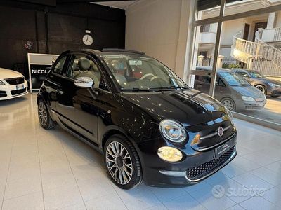 Usata Fiat 500C Lounge 70 CV (51 kW) 2015 Blu Cabrio